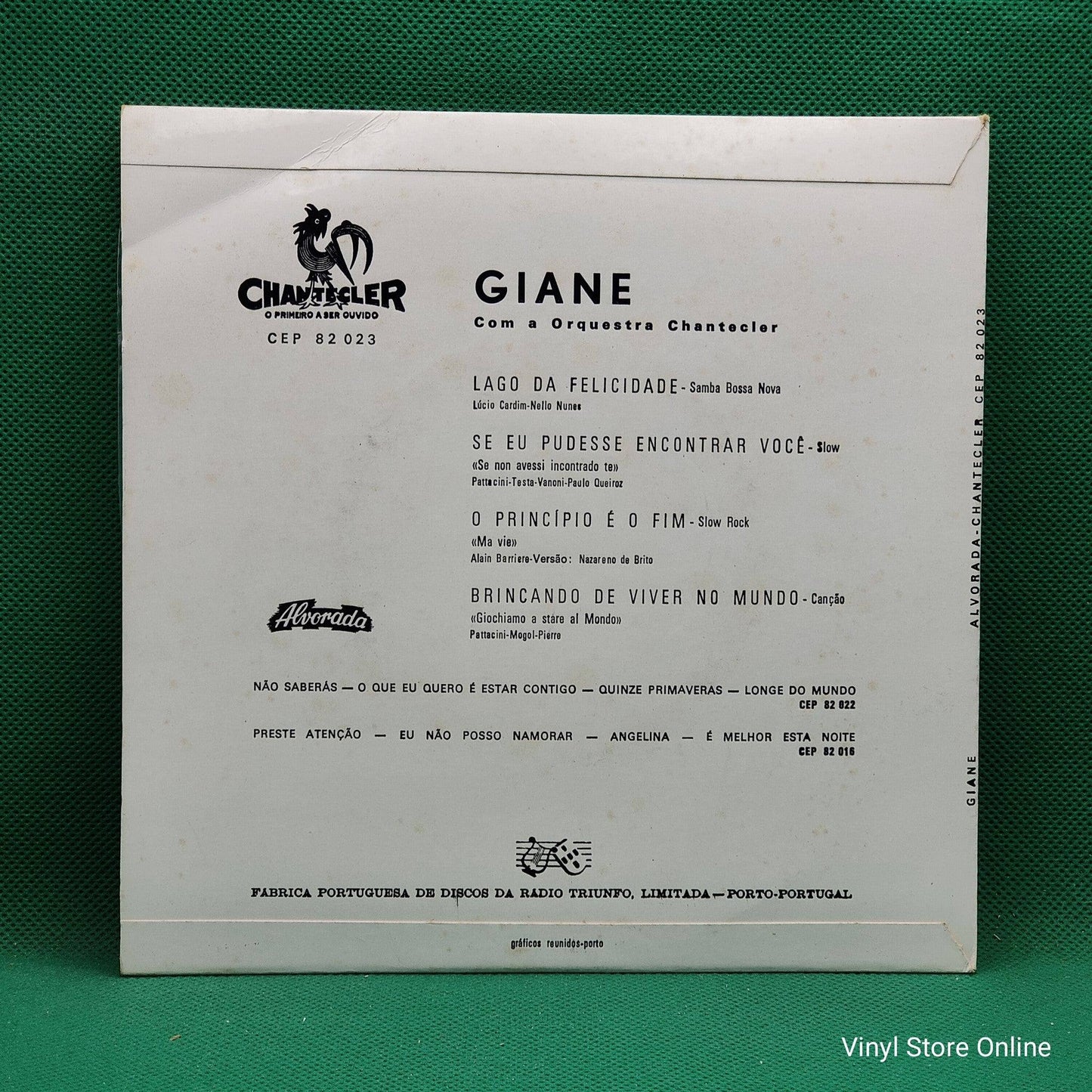 Giane ‎– Lago Da Felicidade