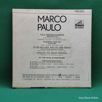 Marco Paulo ‎– Fala Amorosamente - Tema Do Filme "O Padrinho"