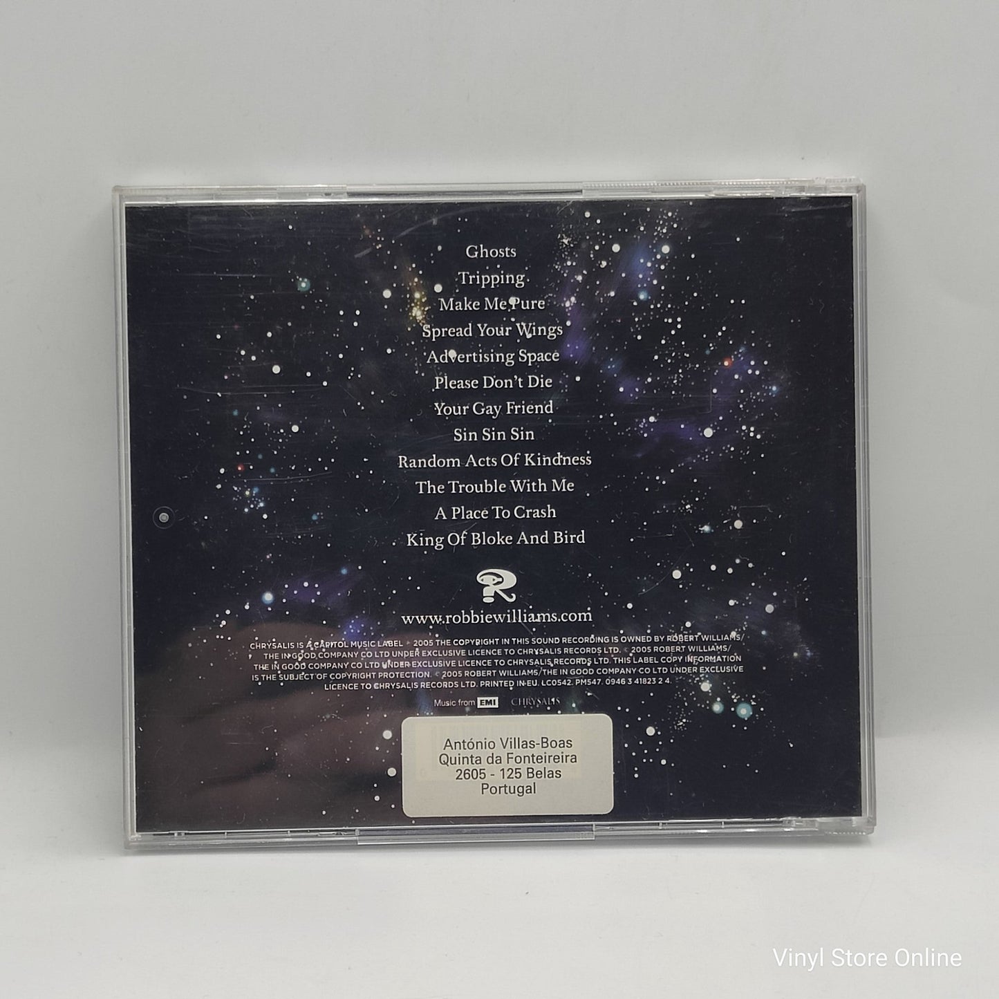 Robbie Williams ‎– Intensive Care