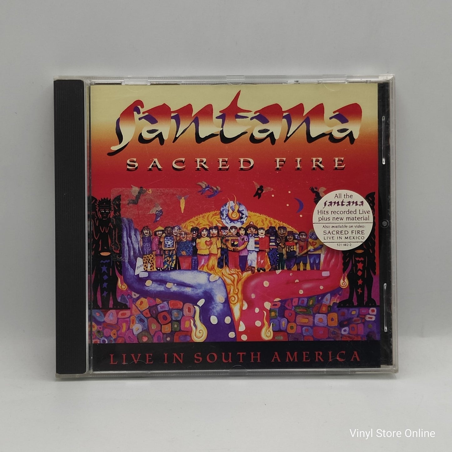 Santana ‎– Sacred Fire: Santana Live In South America