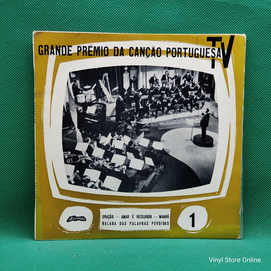 Various ‎– Grande Prémio Da Canção Portuguesa - TV 1