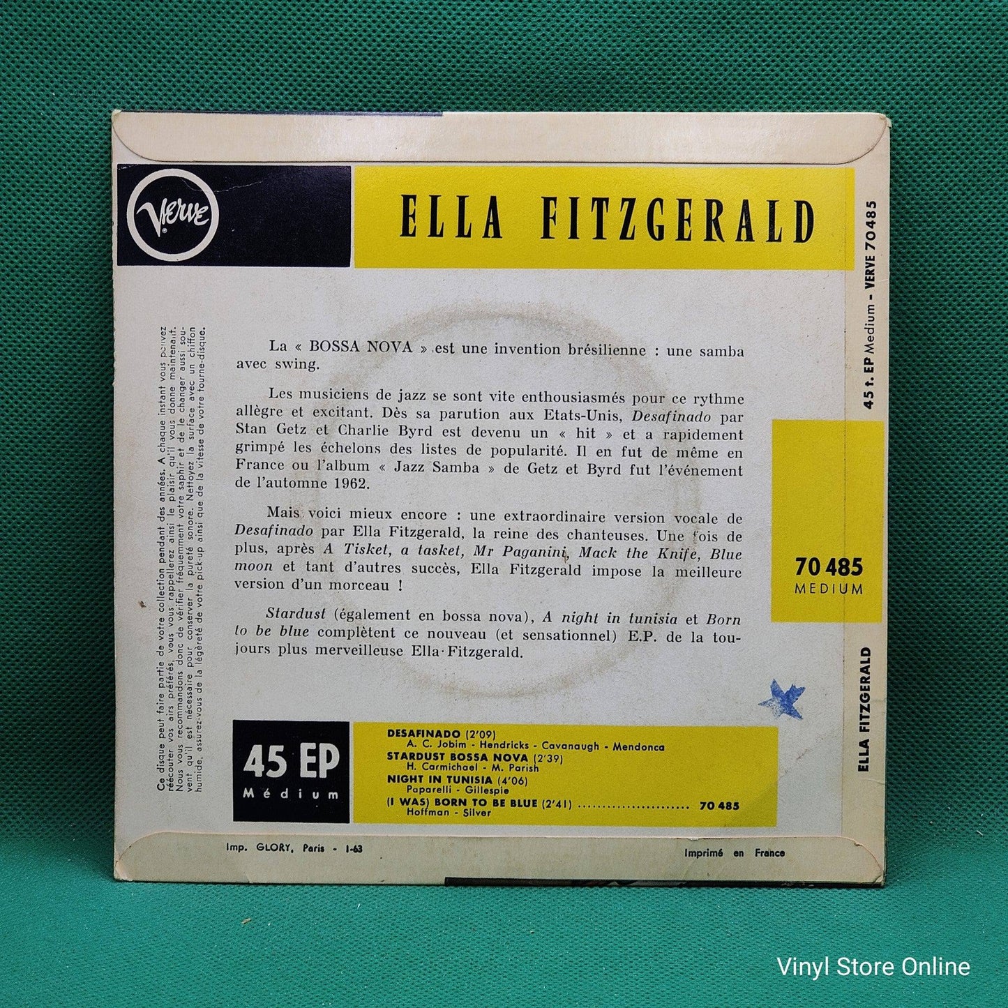 Ella Fitzgerald ‎– Desafinado