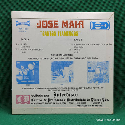 José Maia ‎– Cantos Flamengos