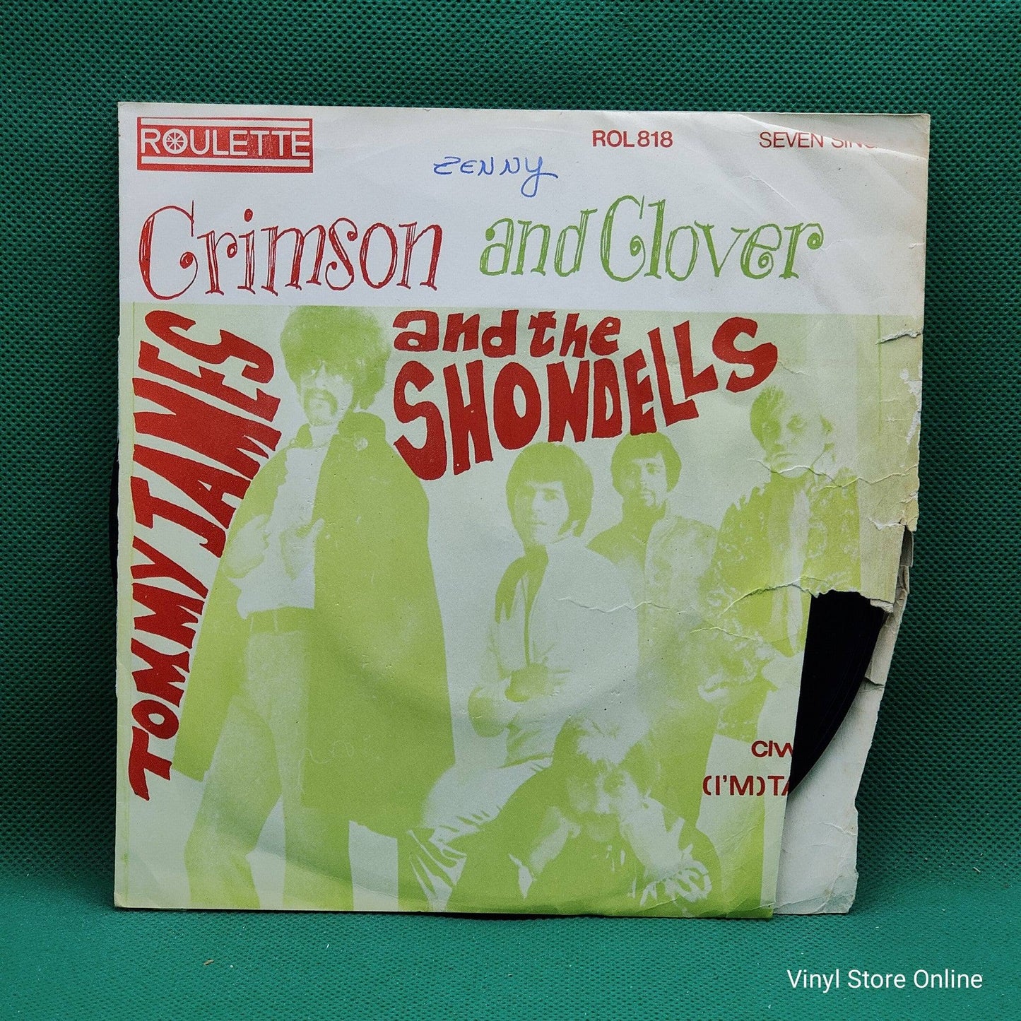 Tommy James And The Shondells ‎– Crimson And Clover / (I'm) Taken