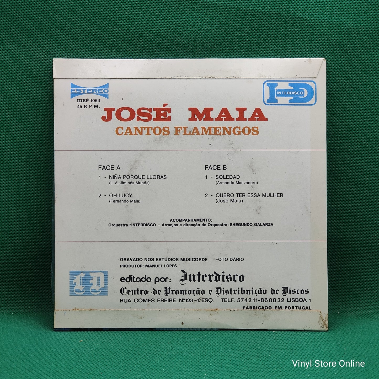 José Maia ‎– Cantos Flamengos