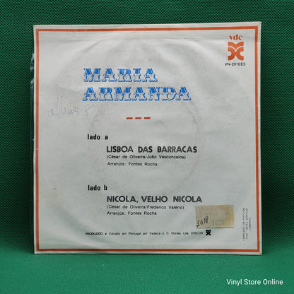 Maria Armanda ‎– Lisboa Das Barracas