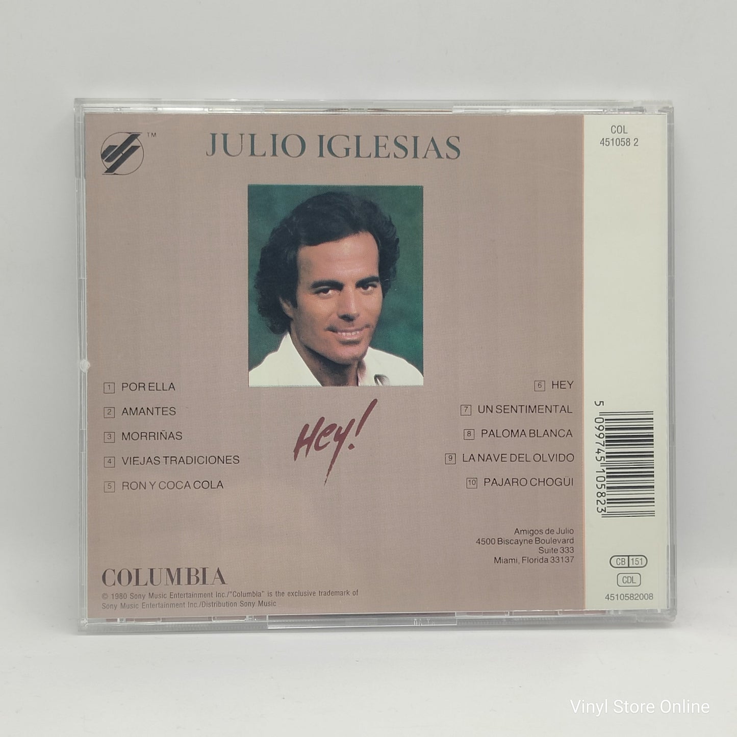 Julio Iglesias ‎– Hey!