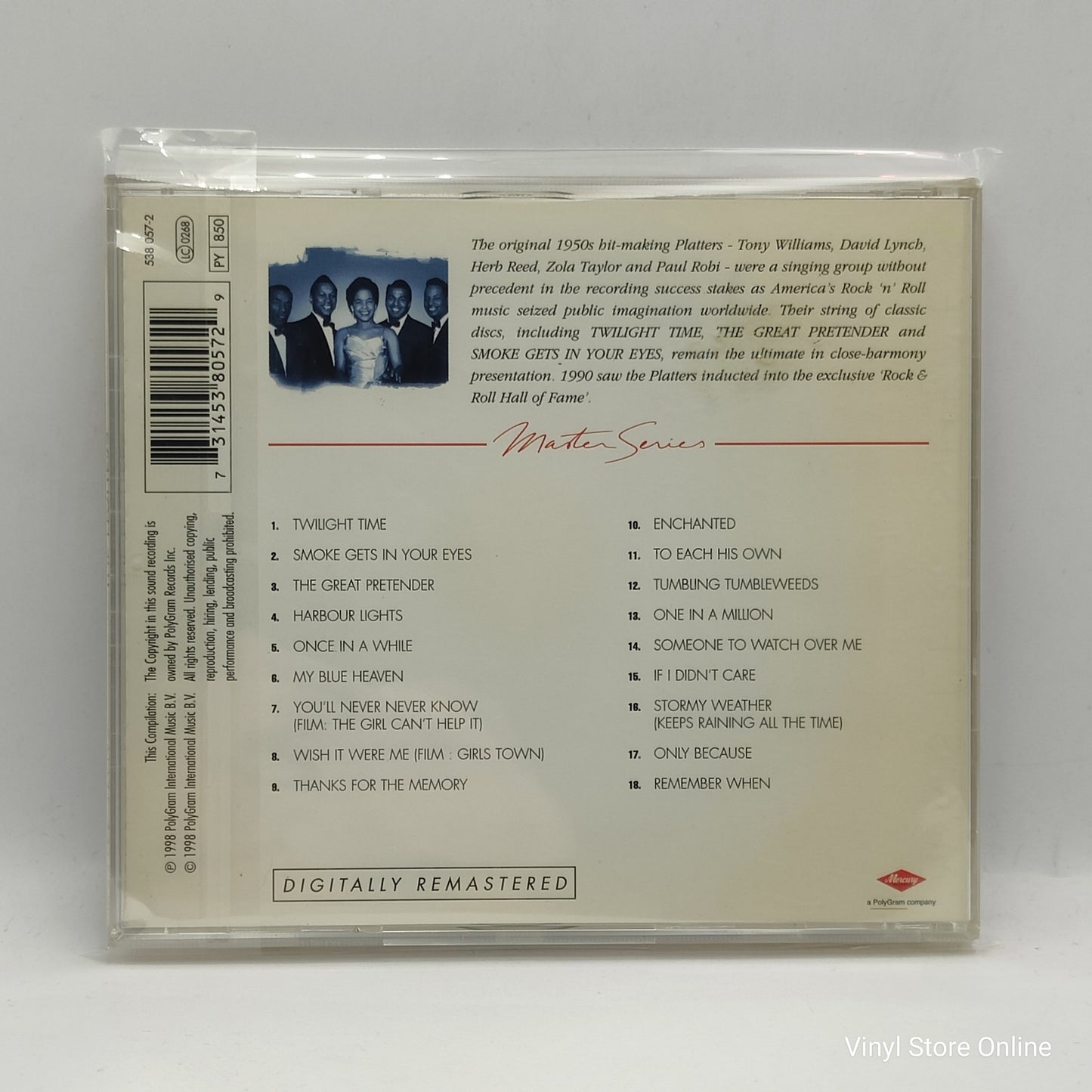 The Platters ‎– Master Series