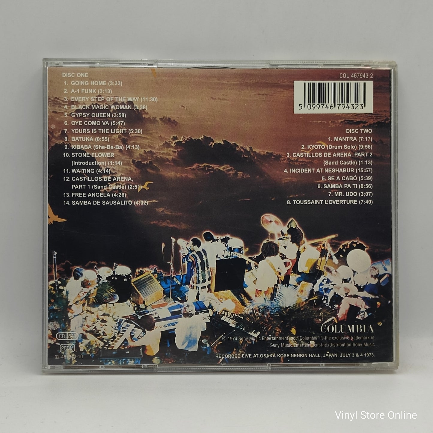 Santana ‎– Lotus