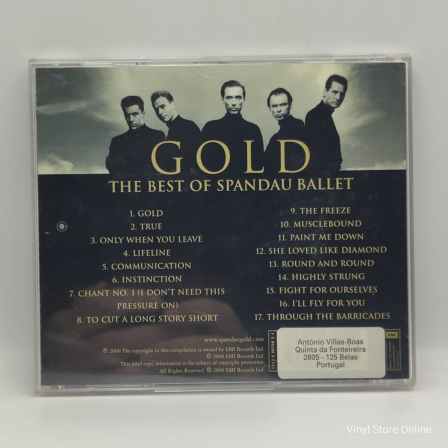 Spandau Ballet ‎– Gold - The Best Of Spandau Ballet