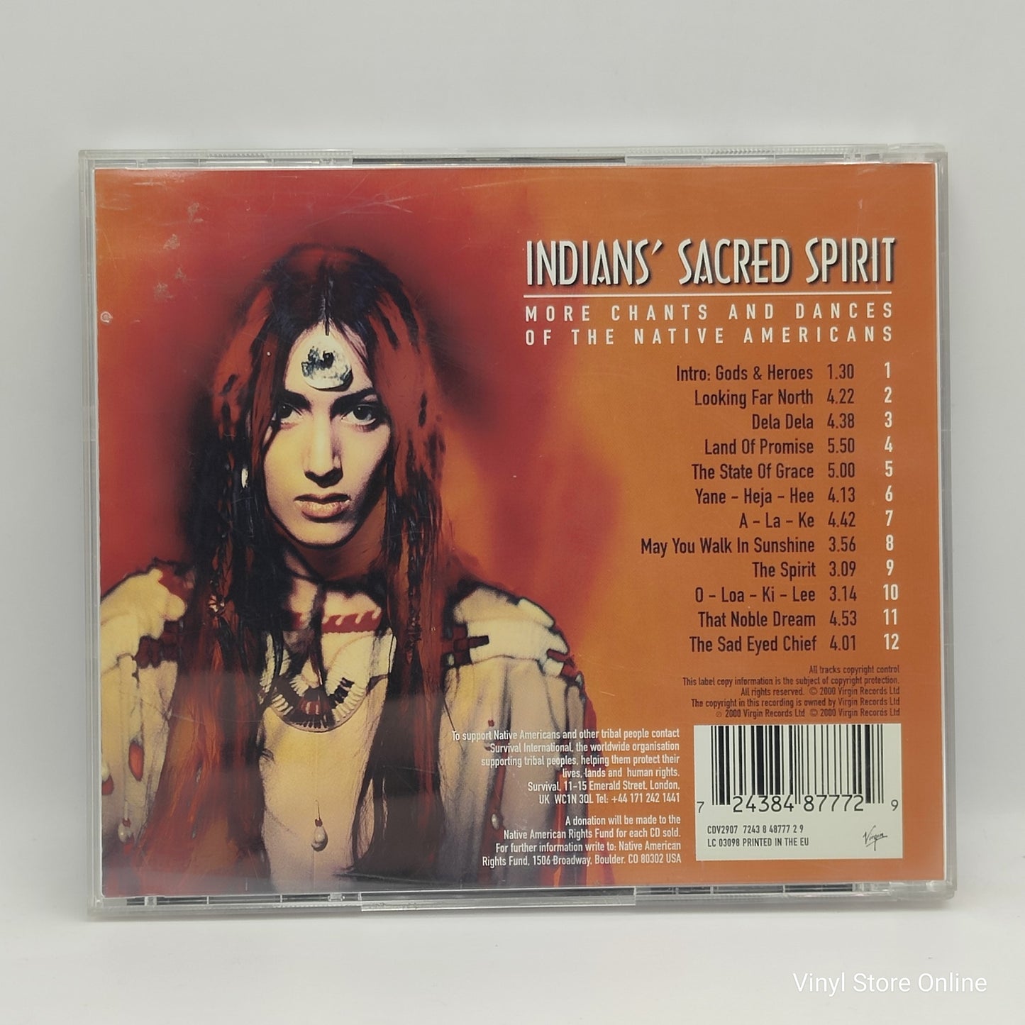 Indians' Sacred Spirit ‎– More Chants And Dances Of The Native Americans