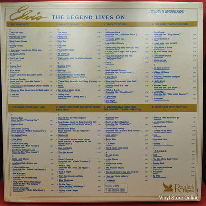 Elvis - The Legend Lives On (BOX 8 LP's)