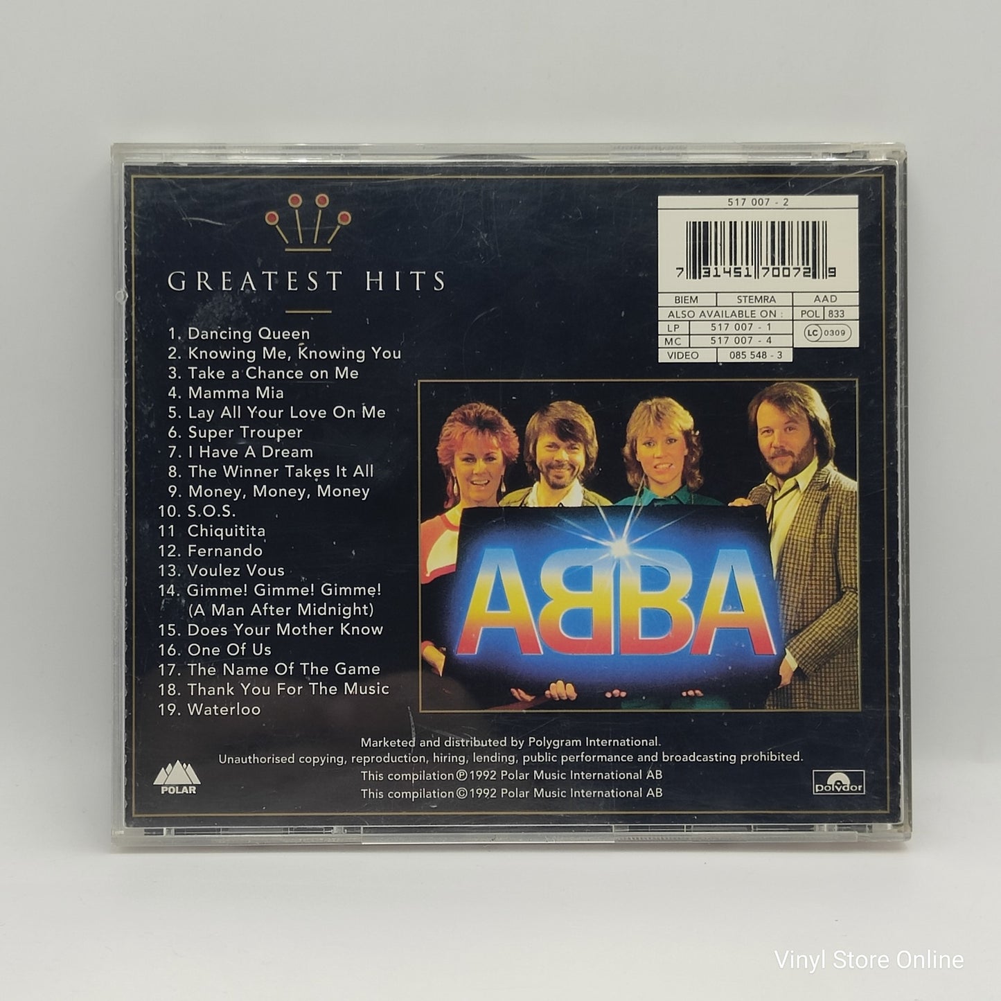 ABBA ‎– Gold (Greatest Hits)