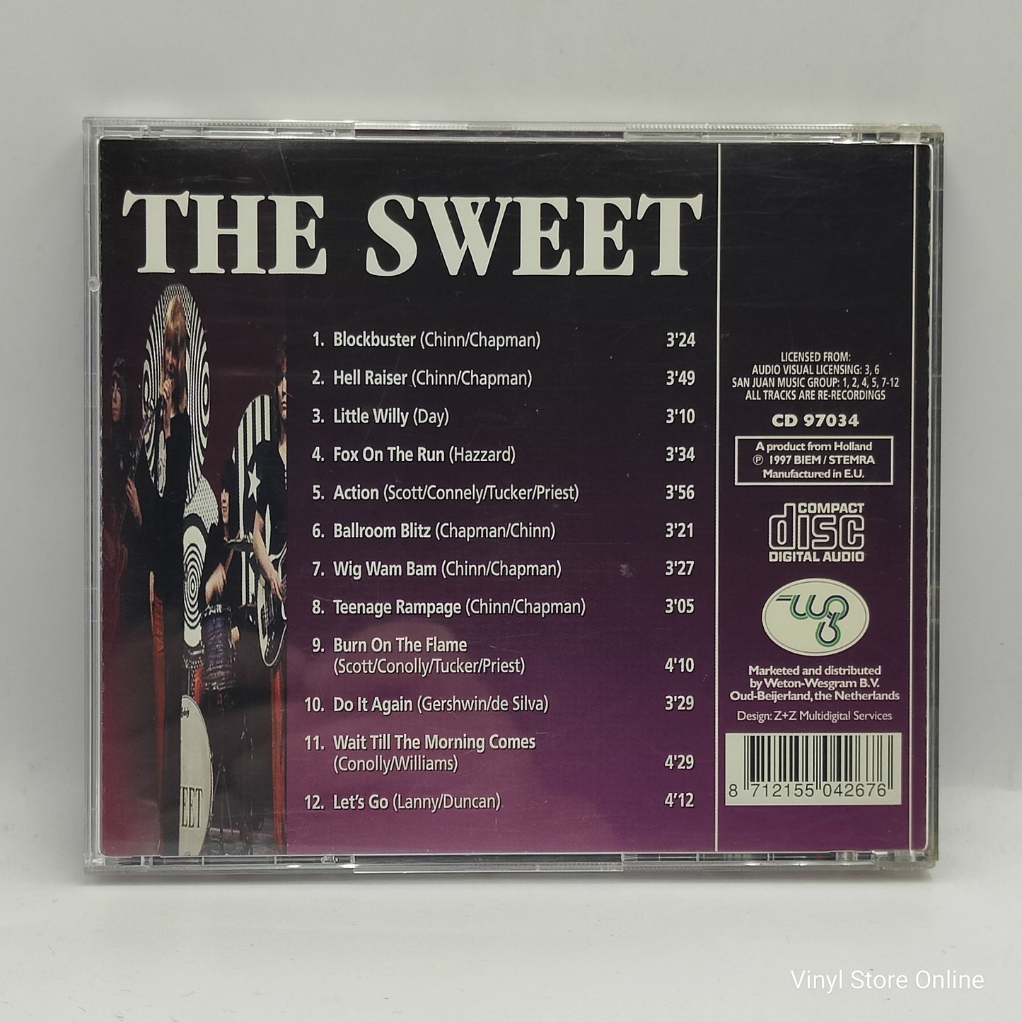 The Sweet - The Sweet (CD, Comp, Unofficial)
