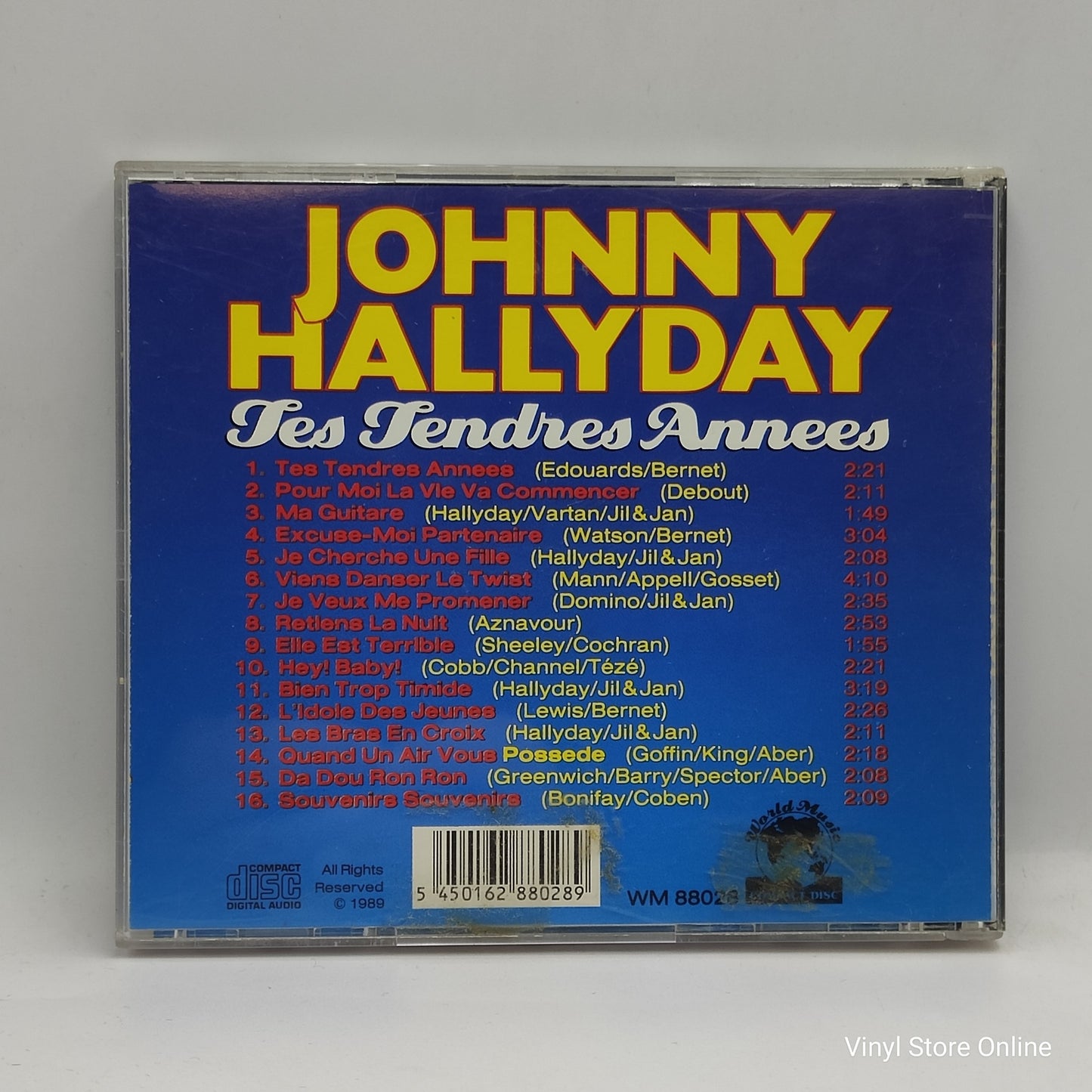 Johnny Hallyday – Tes Tendres Annees