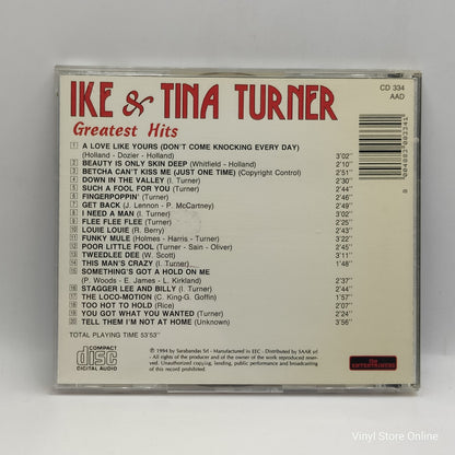 Ike & Tina Turner - Greatest Hits  (CD, Comp)