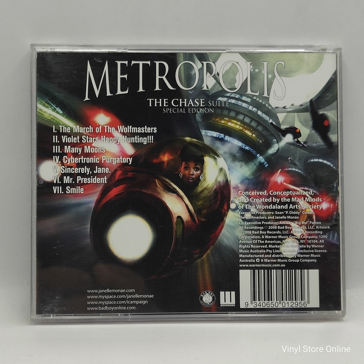 Janelle Monáe - Metropolis, Suite I Of IV: The Chase (CD, EP, RE, S/Edition)