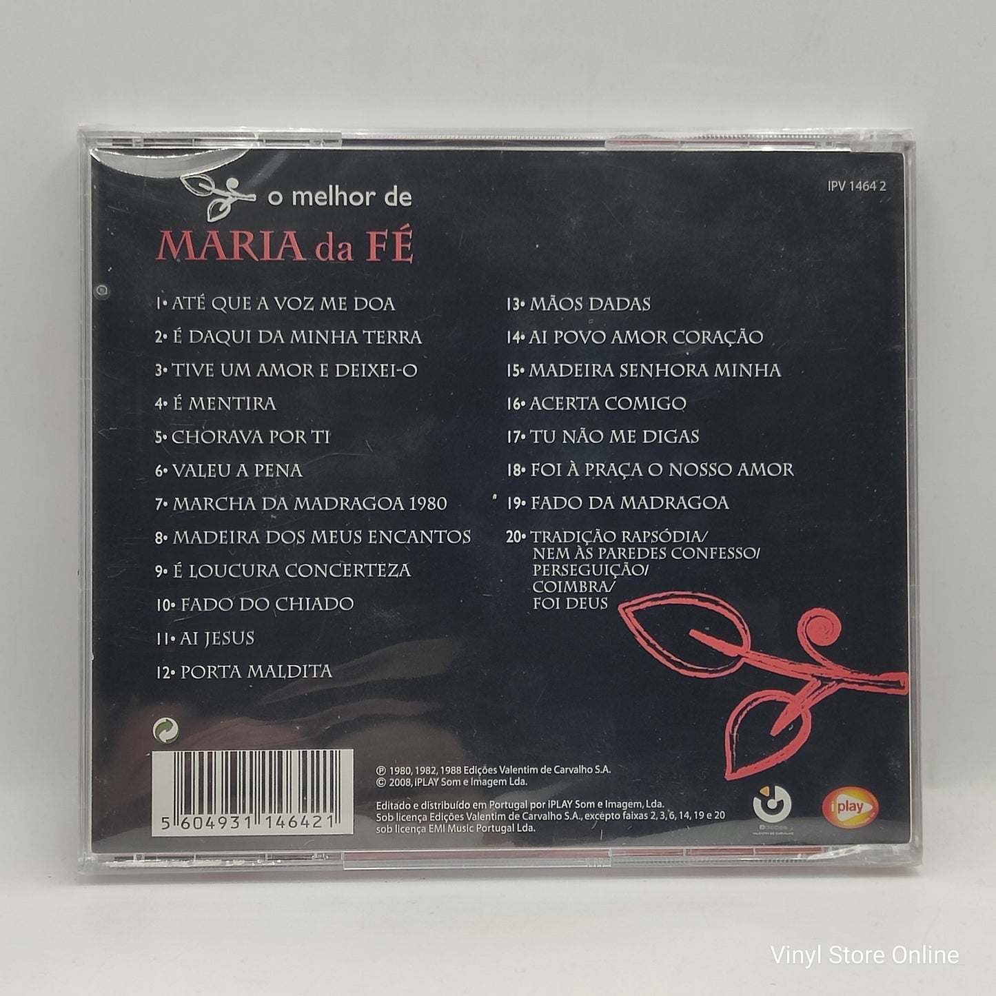 Maria Da Fé - O Melhor De Maria Da Fé (CD, Comp)