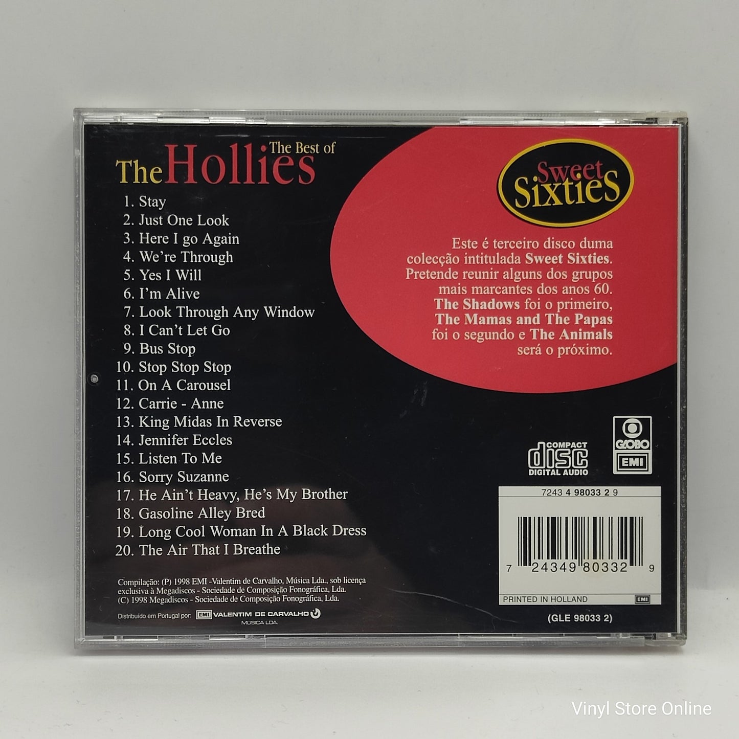 The Hollies - The Best Of The Hollies (CD, Comp)