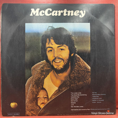McCartney - McCartney (LP, Album, Gat)