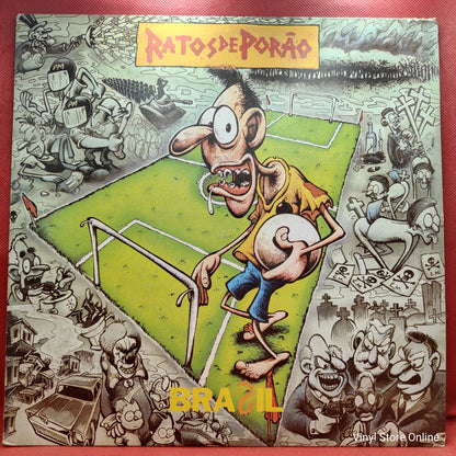 Ratos De Porão - Brasil (LP, Album, RE, 180)