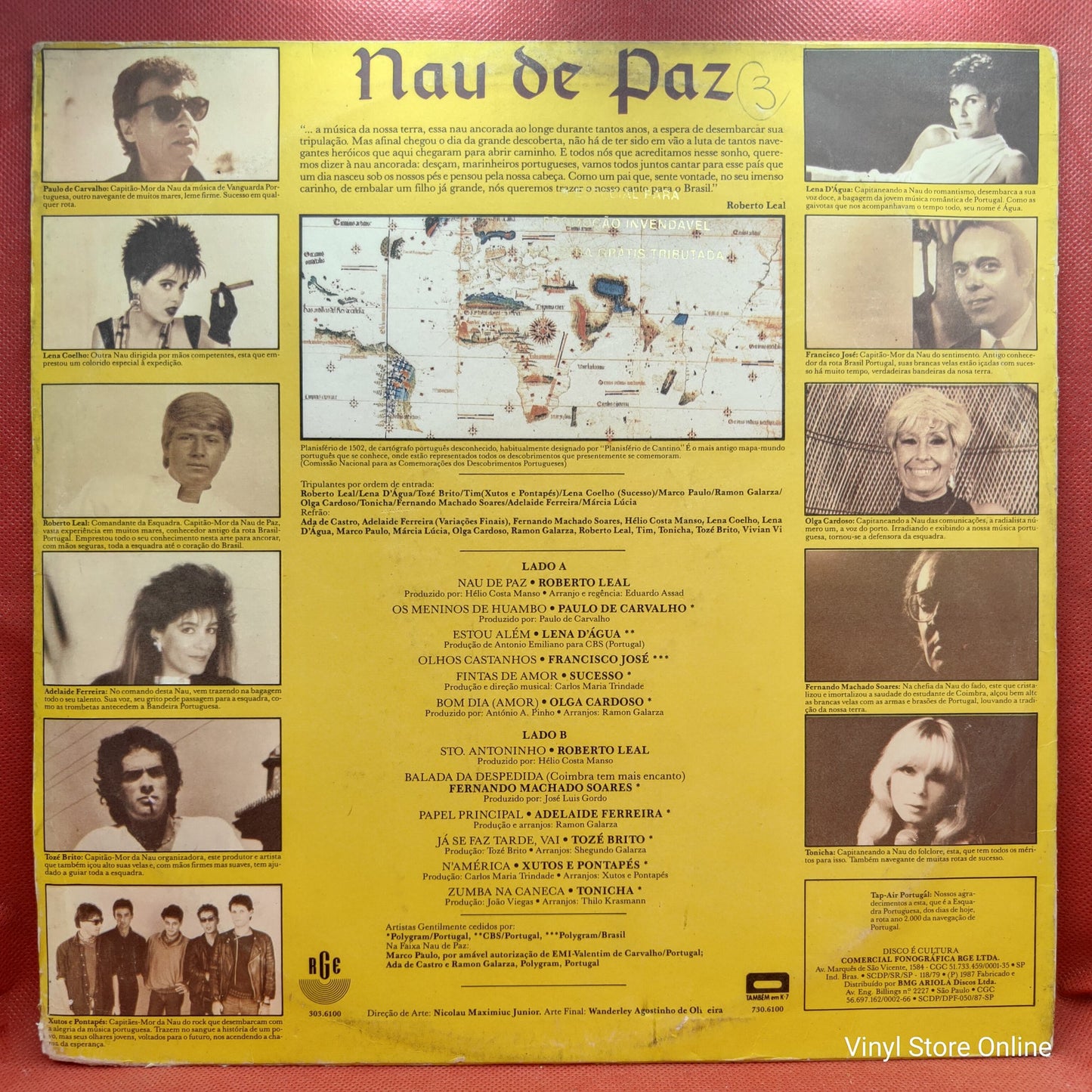 Various - Nau De Paz (LP, Comp)