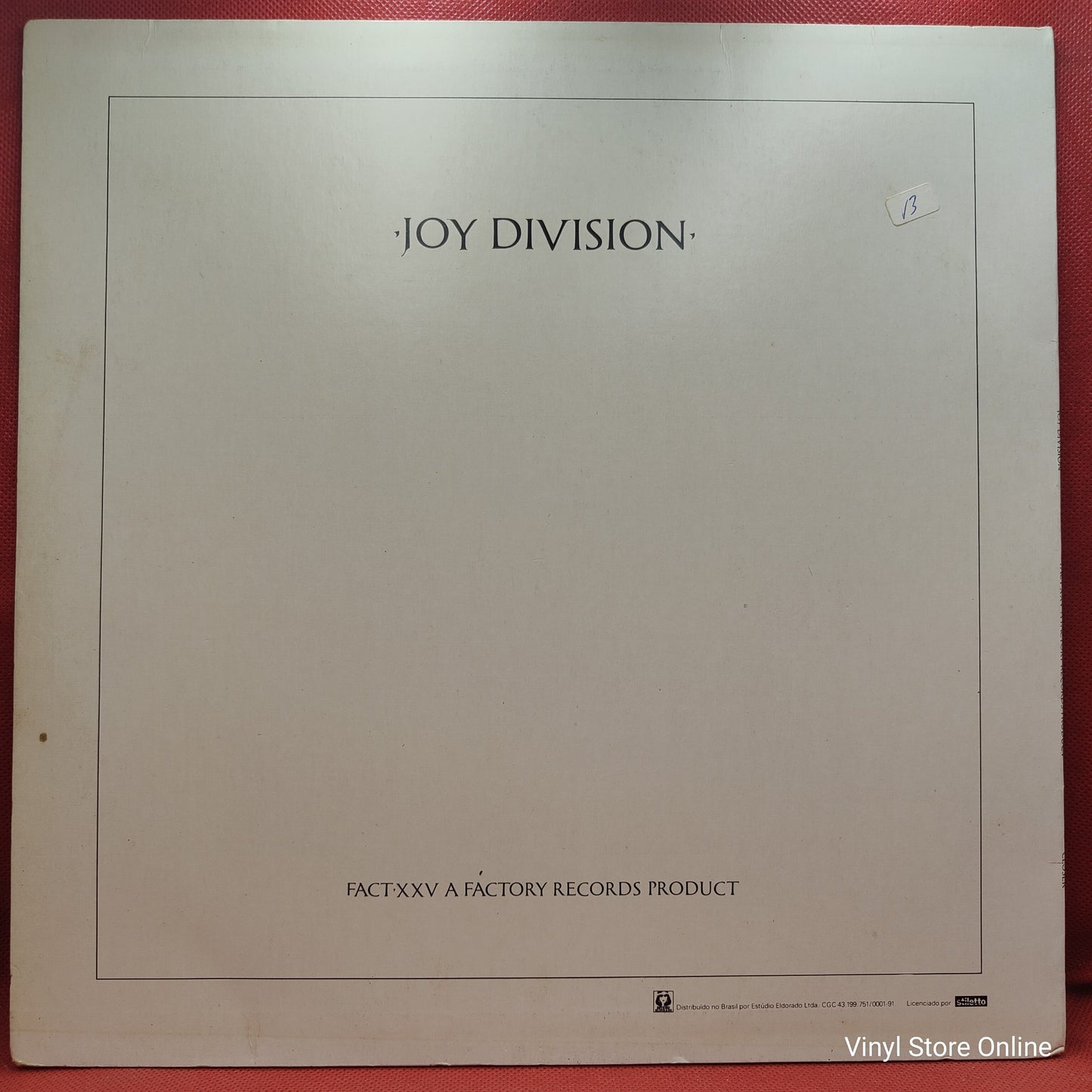 Joy Division - Closer (LP, Album)