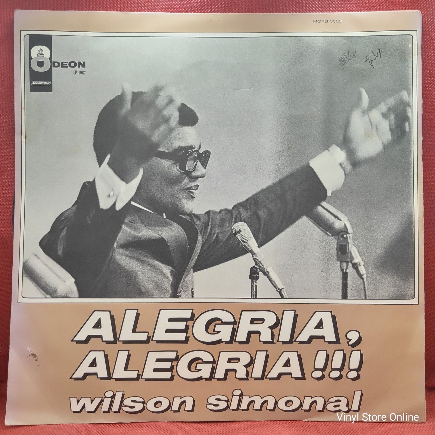 Wilson Simonal - Alegria, Alegria (LP, Album, Mono)