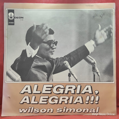 Wilson Simonal - Alegria, Alegria (LP, Album, Mono)