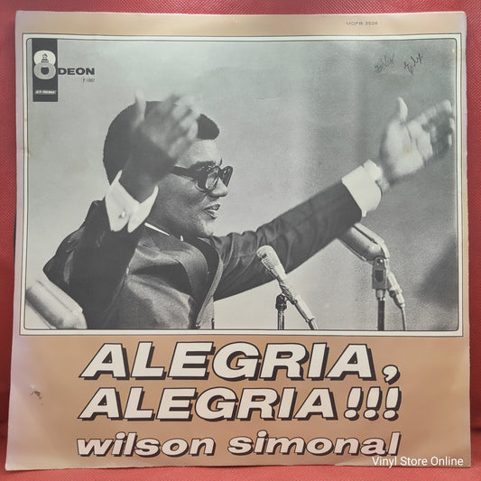 Wilson Simonal - Alegria, Alegria (LP, Album, Mono)