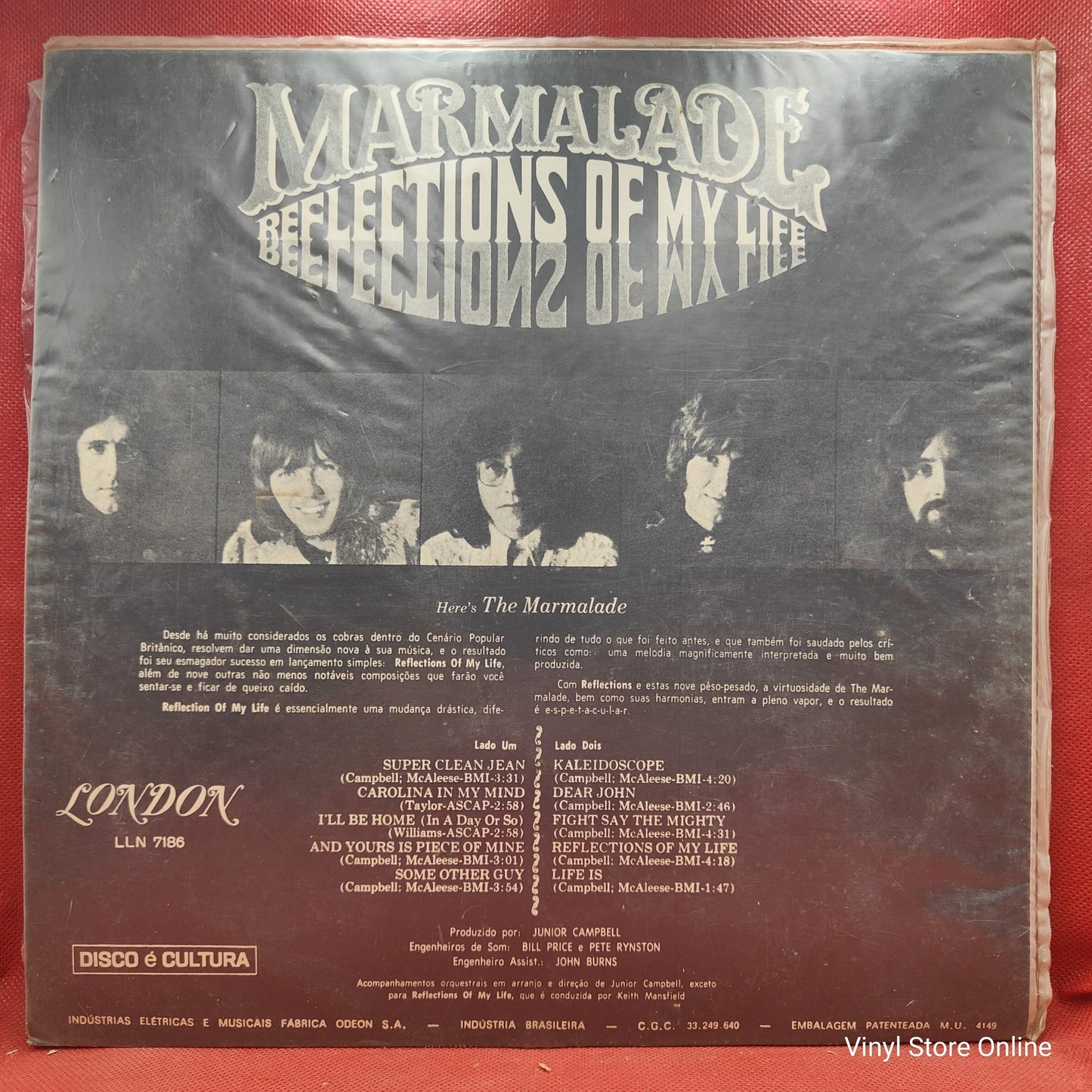 Marmalade - Reflections Of My Life (LP, Album, Mono)