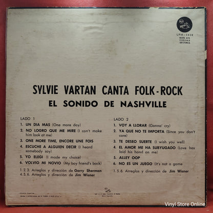 Sylvie Vartan - Sylvie Vartan Canta Folk-Rock (LP, Album, Mono)