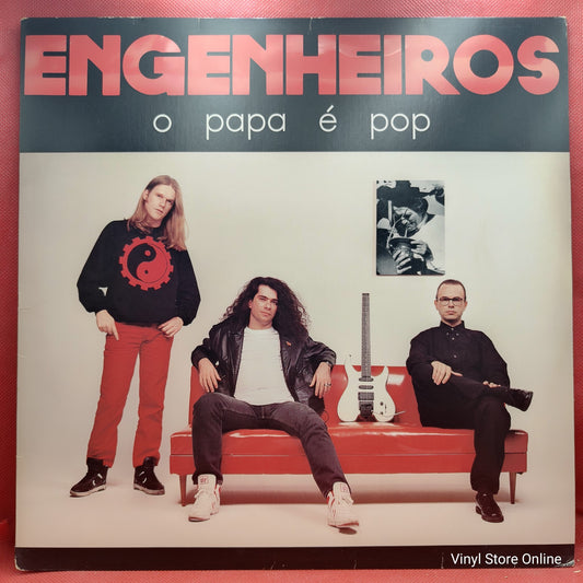Engenheiros Do Hawaii - O Papa É Pop (LP, Album)