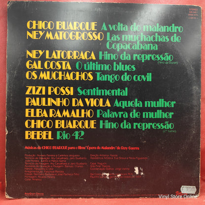 Various - Chico Buarque Apresenta Malandro (LP, Album)