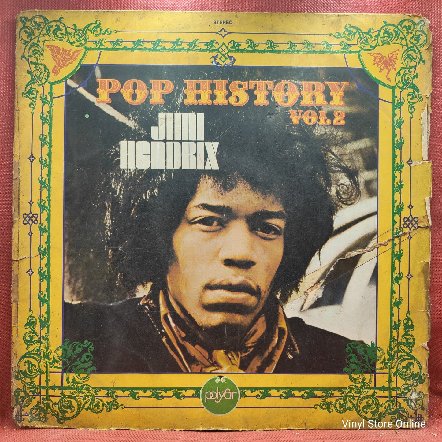 Jimi Hendrix - Pop History Vol 2 (LP, Comp)