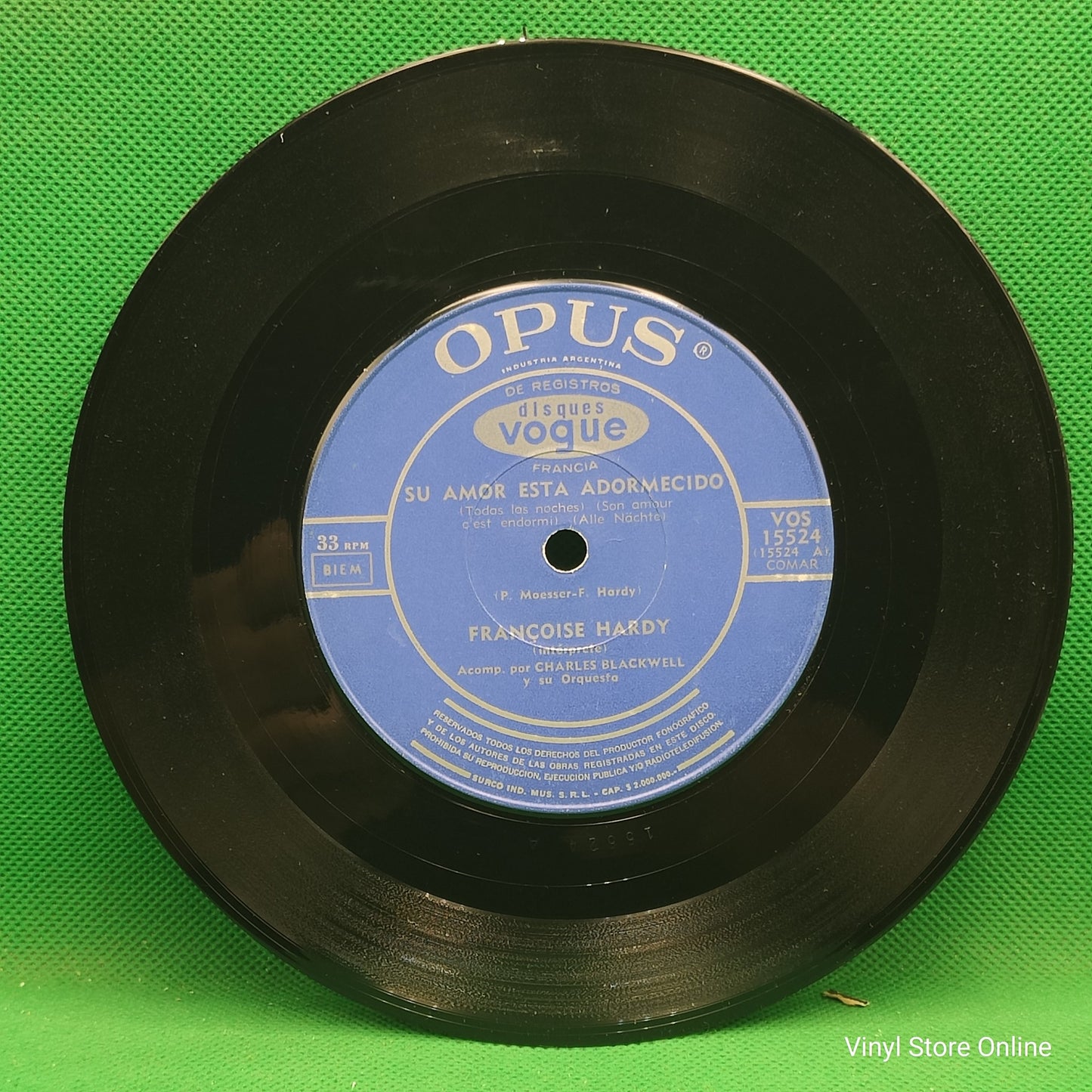 Françoise Hardy - La Nuit Est Sur La Ville / Rendez-Vous D'Automne (7", Single)