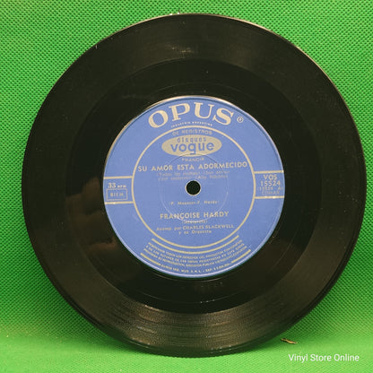 Françoise Hardy - La Nuit Est Sur La Ville / Rendez-Vous D'Automne (7", Single)