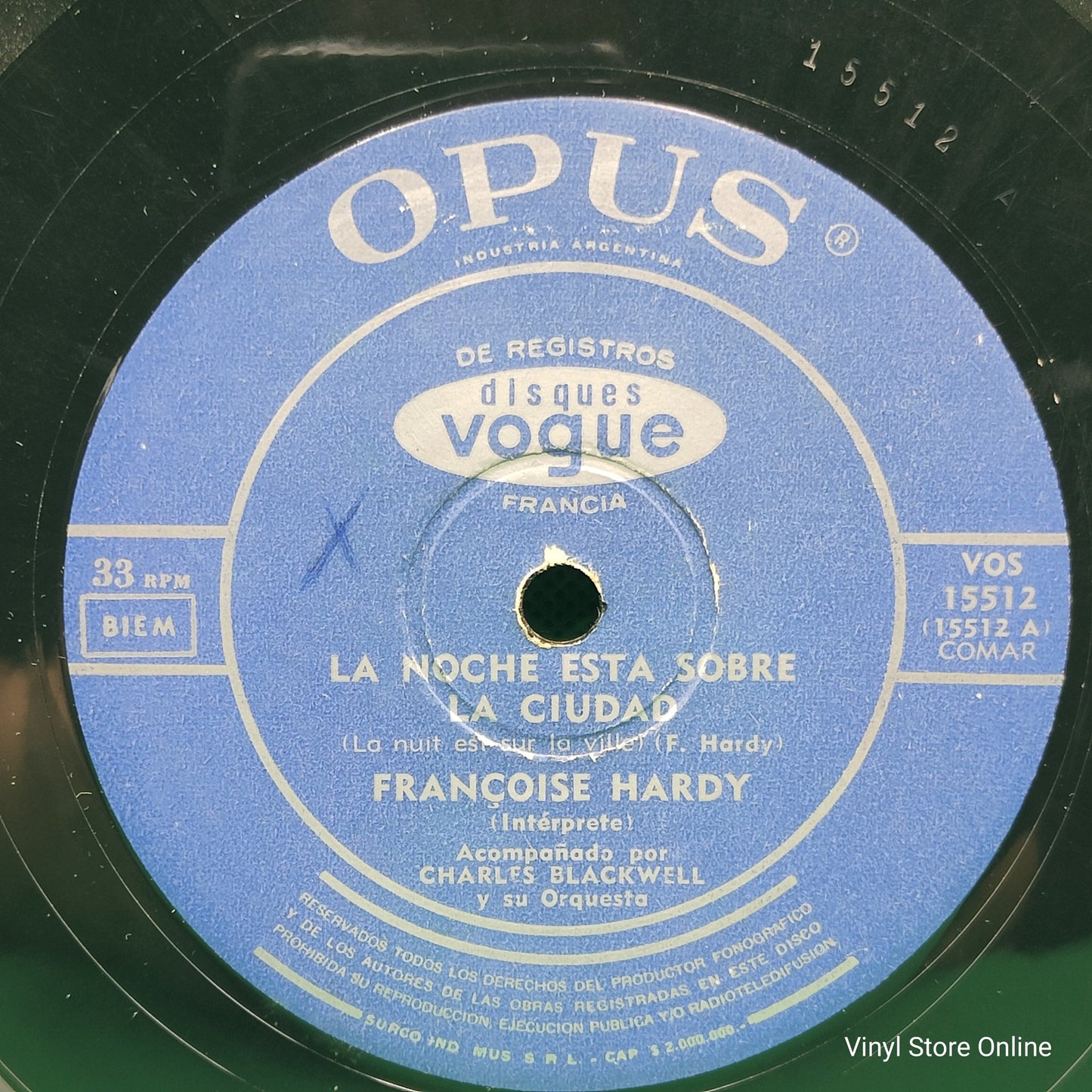 Françoise Hardy - Son Amour S'est Endormi (7", Single)