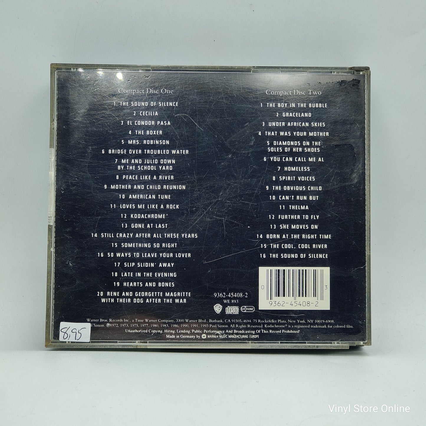 Paul Simon - The Paul Simon Anthology (2xCD, Comp)