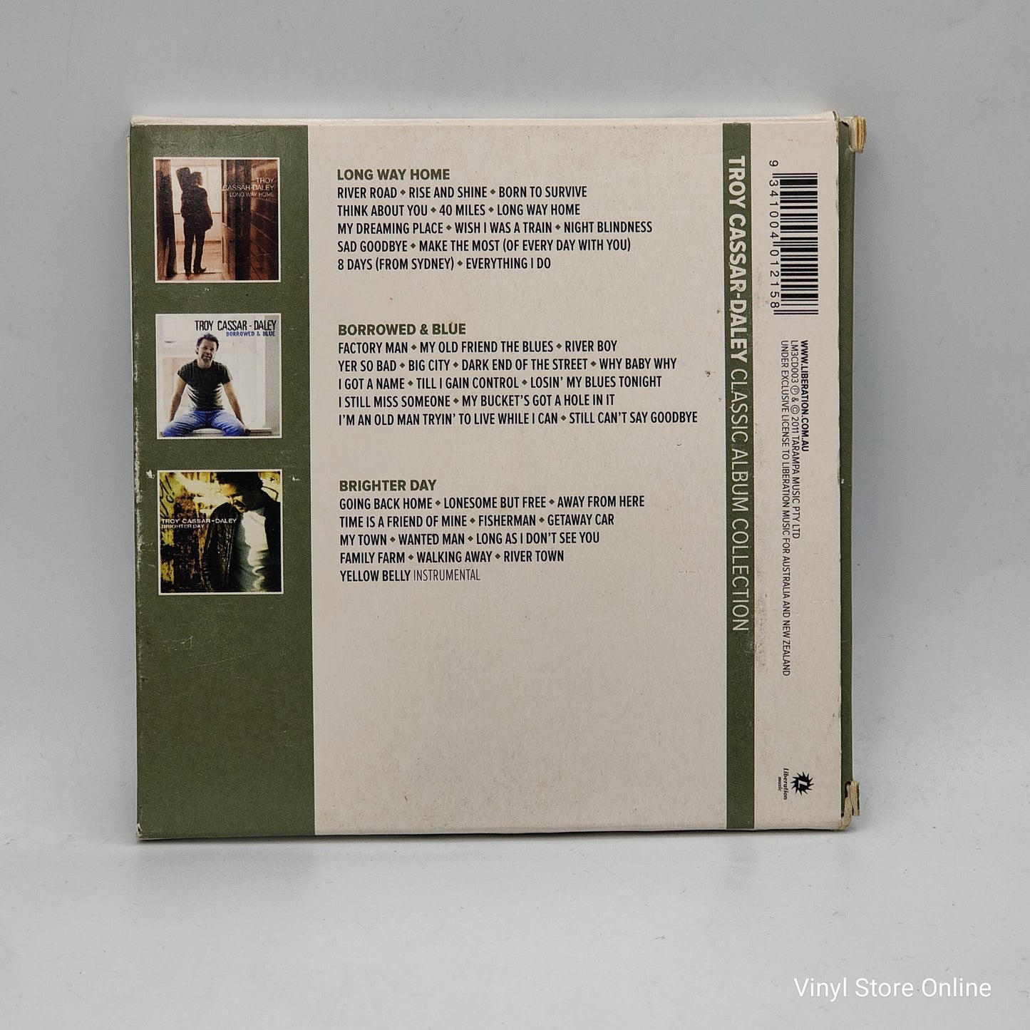 Troy Cassar-Daley - Classic Album Collection (3xCD, RE)