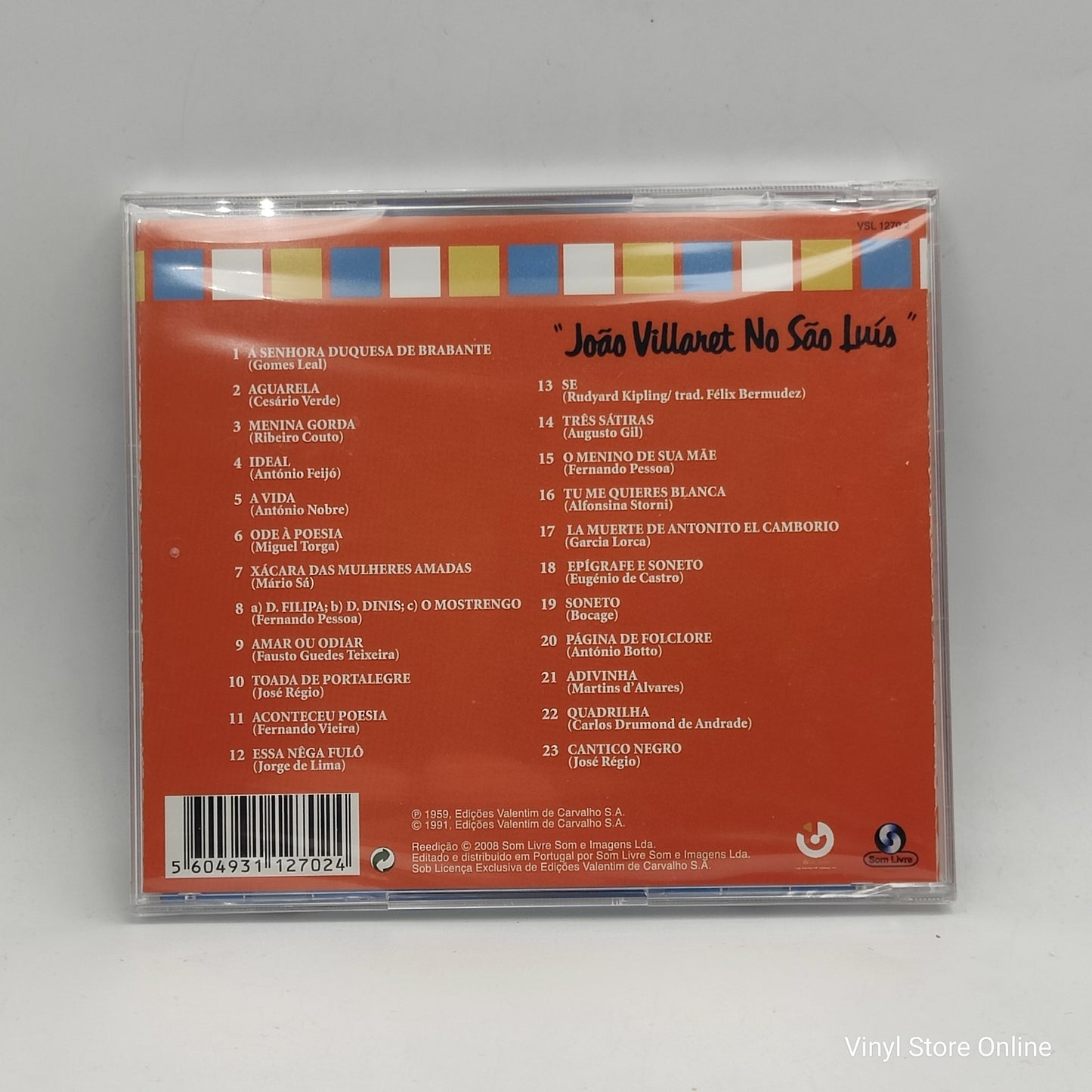 João Villaret - João Villaret No São Luís (CD, Comp, RE)
