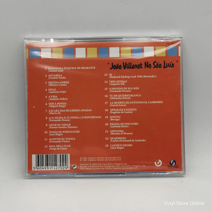 João Villaret - João Villaret No São Luís (CD, Comp, RE)