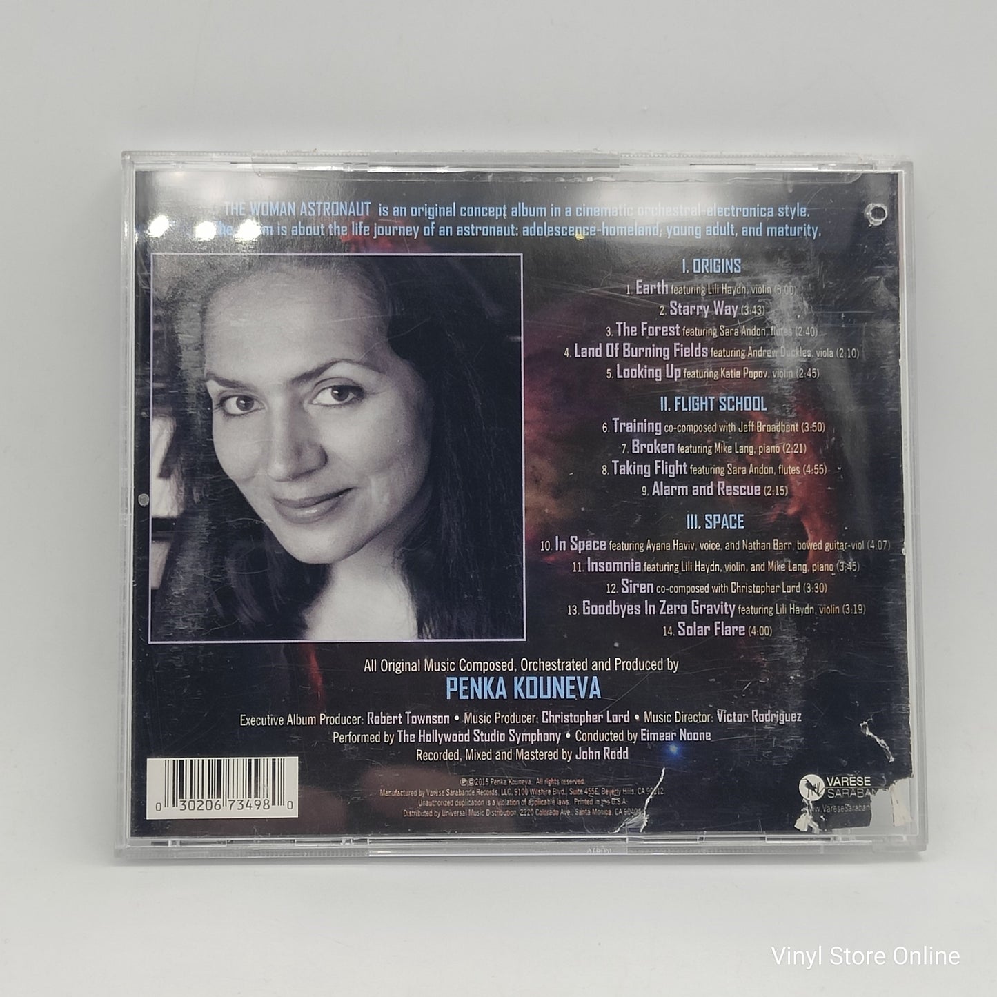 Penka Kouneva - The Woman Astronaut (CD, Album)