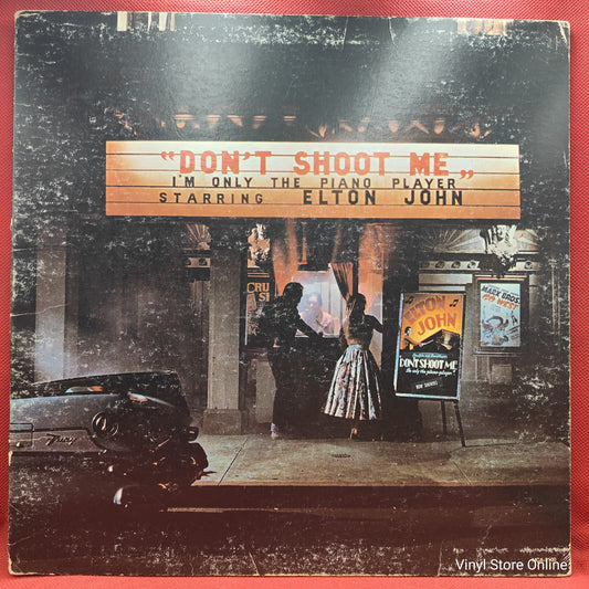 Elton John - Don't Shoot Me I'm Only The Piano Player (LP, Album)