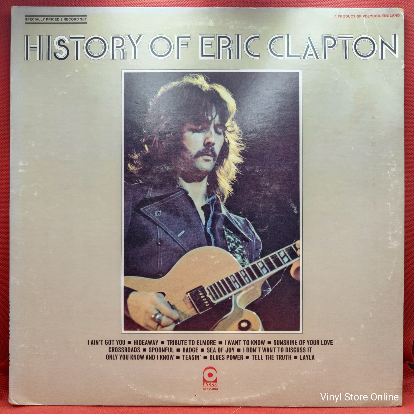 Eric Clapton - History Of Eric Clapton (2xLP, Comp)