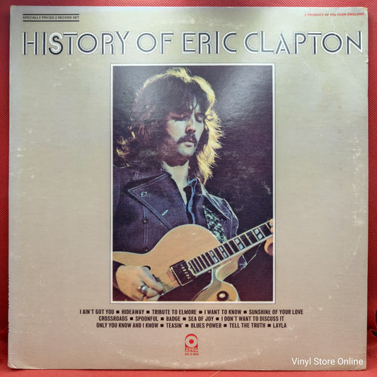 Eric Clapton - History Of Eric Clapton (2xLP, Comp)