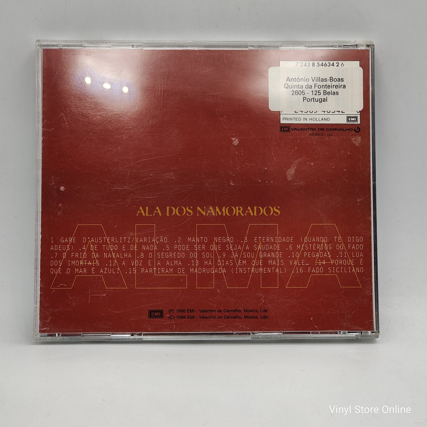 Ala Dos Namorados - Alma