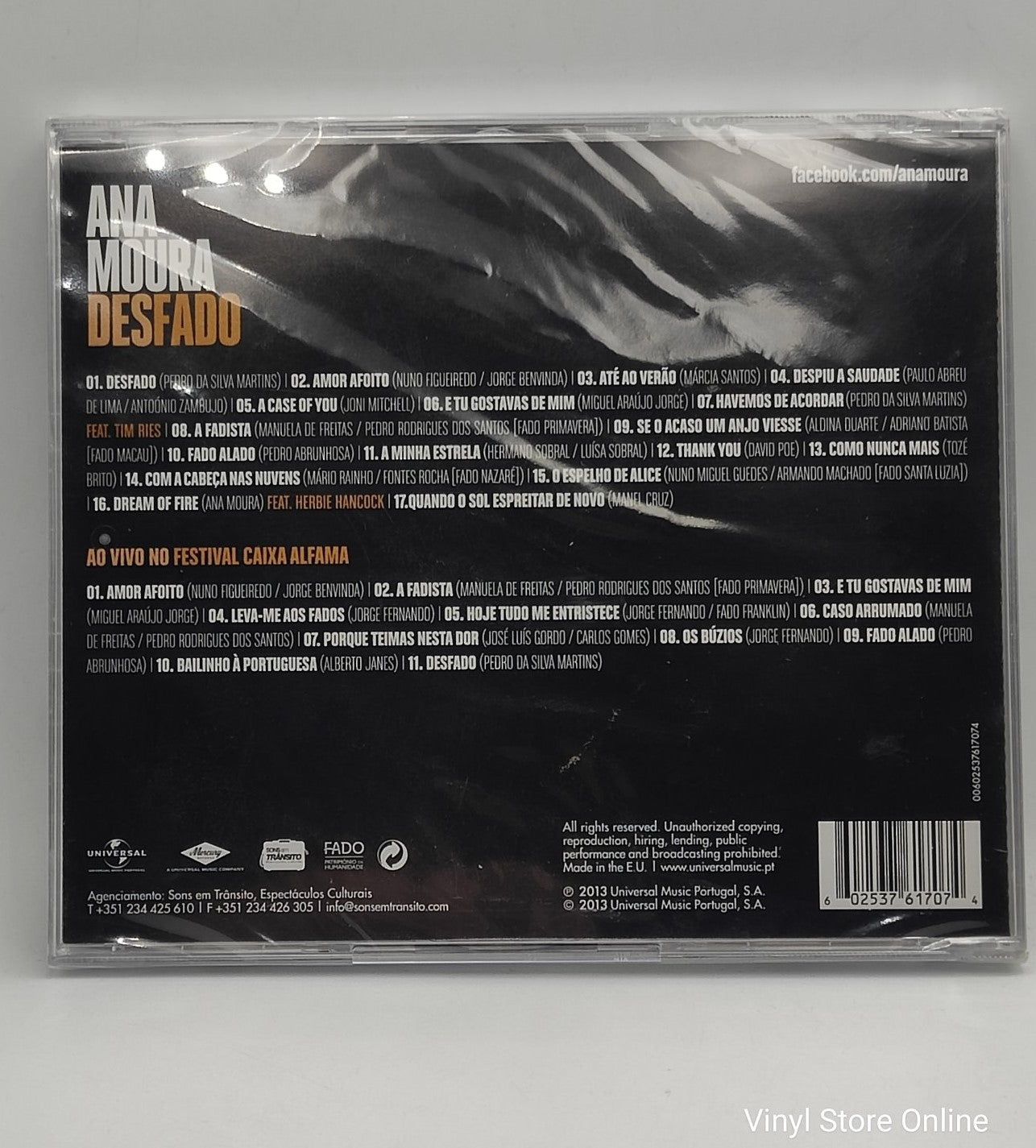 Ana Moura - Desfado  (2xCD, Album, Dlx)