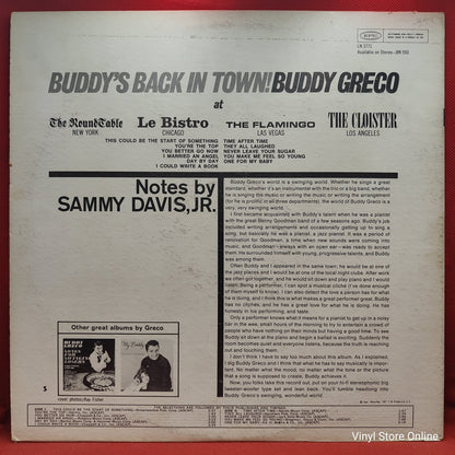 Buddy Greco - Buddy's Back In Town (Mono)