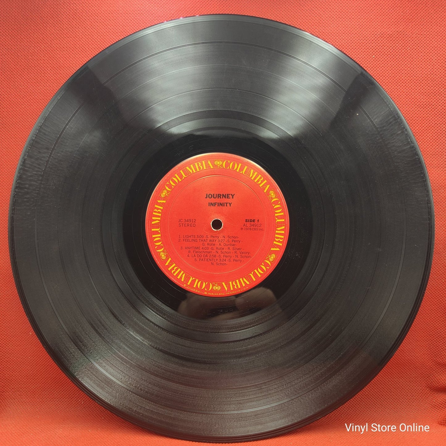 Journey ‎– Infinity (LP, Album)